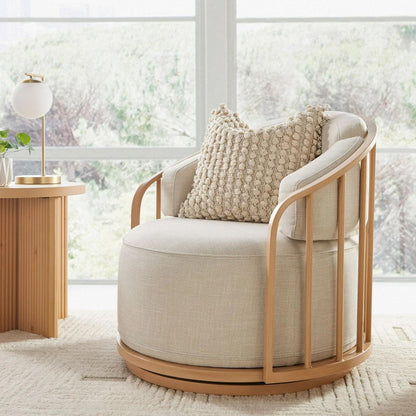 Poltrona giratória Lillian Birdcage da Better Homes & Gardens