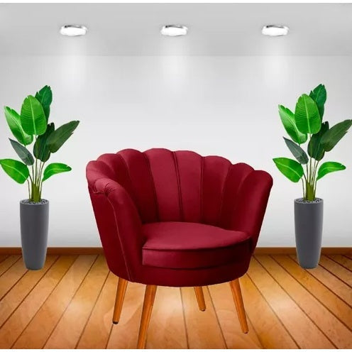 Poltrona Pétala Decorativa /Várias Cores Disponíveis.